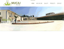 Tablet Screenshot of mucajherbs.com